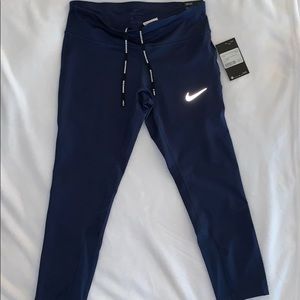 The Nike epic run tight fit.